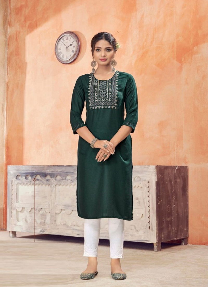 Vidhi Fancy Wear Wholesale Designer Kurti Catalog